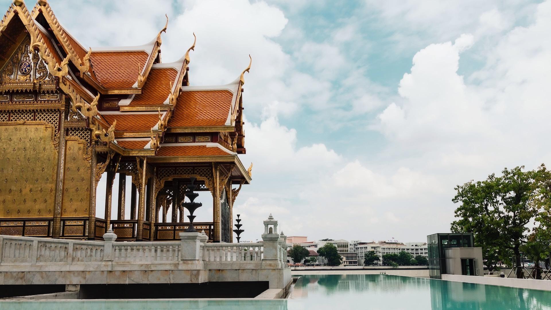 Temple in Thailand. Our skilled team of massage therapists comes from Thailand.
